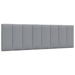 Coussin de tête de lit Hanko gris clair 160 cm tissu 622883622883