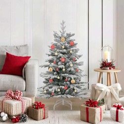 Ensemble de Boules de Noël 40 pcs or et rouge Plastique 622885622885