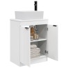 Meuble de salle de bain avec évier Blanc 54 x 35 x 83 cm 622886622886