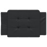 Coussin de tête de lit Zadar noir 90 cm similicuir 622891622891