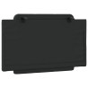 Coussin de tête de lit Zadar noir 90 cm similicuir 622891622891