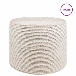 Fil en jute 2 pcs 2 Blanc Jute 100% Tossa 622892622892