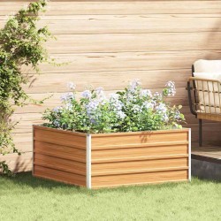 Jardinière surélevée Marron Clair 100 x 100 x 45 cm 622894622894
