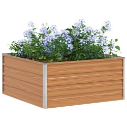 Jardinière surélevée Marron Clair 100 x 100 x 45 cm 622894622894