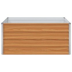 Jardinière surélevée Marron Clair 100 x 100 x 45 cm 622894622894