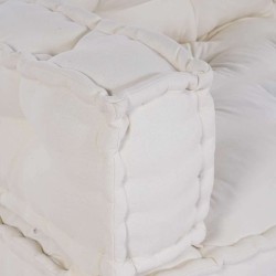 Coussin de canapé sur palette 3 pcs Crème 120 x 80 x 34 cm 622897622897