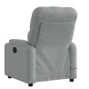 Fauteuil inclinable de massage gris clair tissu 622899622899
