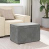 Tabouret Gris foncé 61 x 41 x 40 cm Velours et Bois Composite 622902622902