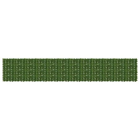 Écran de balcon avec feuilles Vert 600 x 100 cm 622909622909