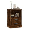 Tables de chevet 2 pcs chêne fumé 43x36x60 cm 622910622910