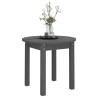 Table basse Gris Ø 45x40 cm Bois massif de pin 622919622919