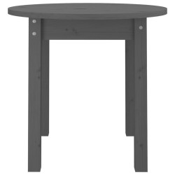 Table basse Gris Ø 45x40 cm Bois massif de pin 622919622919