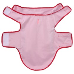 Imperméable pour chien avec bandes réfléchissantes polyester rouge taille XXS 622923622923