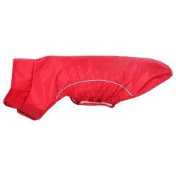 Imperméable pour chien avec bandes réfléchissantes polyester rouge taille XXS 622923622923