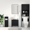 Meuble de Lavabo de Salle de Bain Chêne noir 58 x 33 x 60 cm 622925622925
