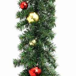 Guirlande de Noël décorée avec boules 5 m 622926622926