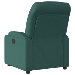 Fauteuil inclinable de massage vert foncé tissu 622927622927