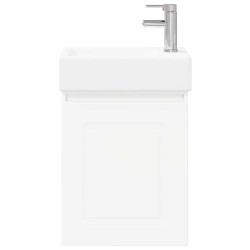Meuble de salle de bain avec robinet Blanc 45,5 x 22,5 x 84 cm 622934622934