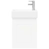 Meuble de salle de bain avec robinet Blanc 45,5 x 22,5 x 84 cm 622934622934