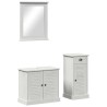 Ensemble de mobilier de salle de bain 3 pcs Blanc antique 622944622944