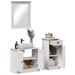 Ensemble de mobilier de salle de bain 3 pcs Blanc antique 622944622944