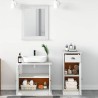 Ensemble de mobilier de salle de bain 3 pcs Blanc antique 622944622944