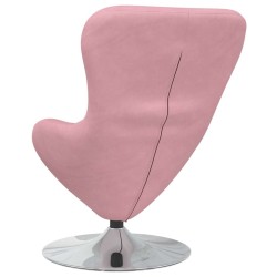 Fauteuil œuf Rose Velours 622954622954