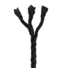 Corde Noir 0,6 x 0,6 x 5000 cm Coton 622979622979
