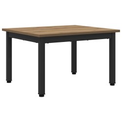 Table basse Chêne artisan 60 x 50 x 36 cm Bois d'ingénierie 622982622982