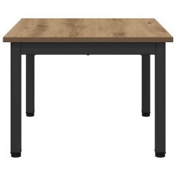 Table basse Chêne artisan 60 x 50 x 36 cm Bois d'ingénierie 622982622982
