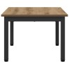 Table basse Chêne artisan 60 x 50 x 36 cm Bois d'ingénierie 622982622982
