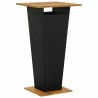 Ensemble de bar de jardin 5 pcs et coussins Résine tressée Noir 622983622983