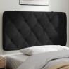 Coussin de tête de lit noir 100 cm velours 622984622984