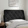 Coussin de tête de lit noir 100 cm velours 622984622984