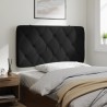Coussin de tête de lit noir 100 cm velours 622984622984