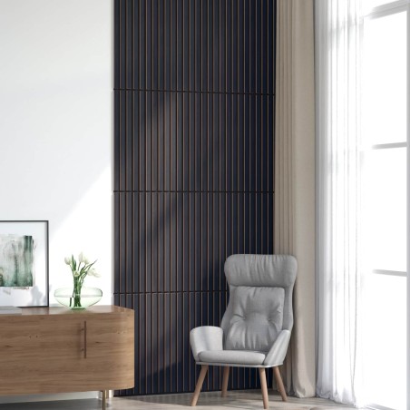 Panneaux muraux 8 pcs Anthracite 60,5 x 60 cm 622986622986