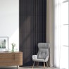 Panneaux muraux 8 pcs Anthracite 60,5 x 60 cm 622986622986
