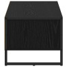Meuble TV 100 x 36,5 x 30,5 cm Chêne noir Bois d'ingénierie 622995622995