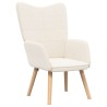 fauteuil Crème 62 x 67 x 95,5 cm Tissu Sherpa 622998622998