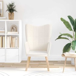 fauteuil Crème 62 x 67 x 95,5 cm Tissu Sherpa 622998622998
