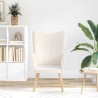 fauteuil Crème 62 x 67 x 95,5 cm Tissu Sherpa 622998622998