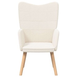fauteuil Crème 62 x 67 x 95,5 cm Tissu Sherpa 622998622998