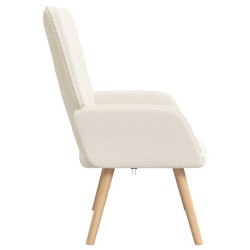 fauteuil Crème 62 x 67 x 95,5 cm Tissu Sherpa 622998622998