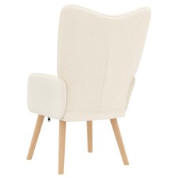 fauteuil Crème 62 x 67 x 95,5 cm Tissu Sherpa 622998622998