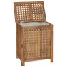 Panier à Linge Naturel 50 x 35 x 60 cm Bois de teck massif 623001623001