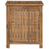 Panier à Linge Naturel 50 x 35 x 60 cm Bois de teck massif 623001623001