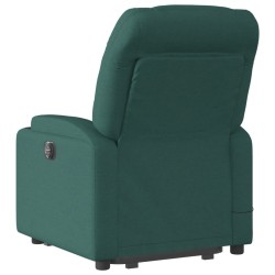 Fauteuil inclinable de massage électrique Vert foncé Tissu 623005623005