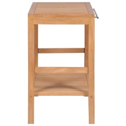 Meuble-lavabo de salle de bains Teck massif 74x45x75 cm 623010623010