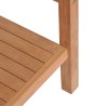 Meuble-lavabo de salle de bains Teck massif 74x45x75 cm 623010623010