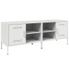 Meubles TV 2 pcs blanc 68x39x50,5 cm acier 623011623011